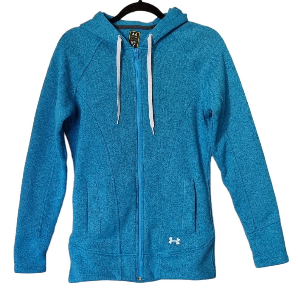 Under Armour women's blue jacket with hood size M